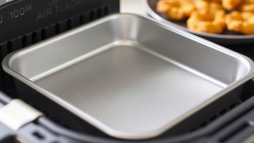 choose appropriate air fryer tray