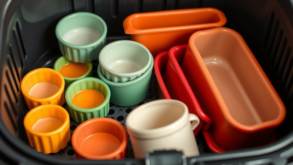 choose appropriately sized bakeware