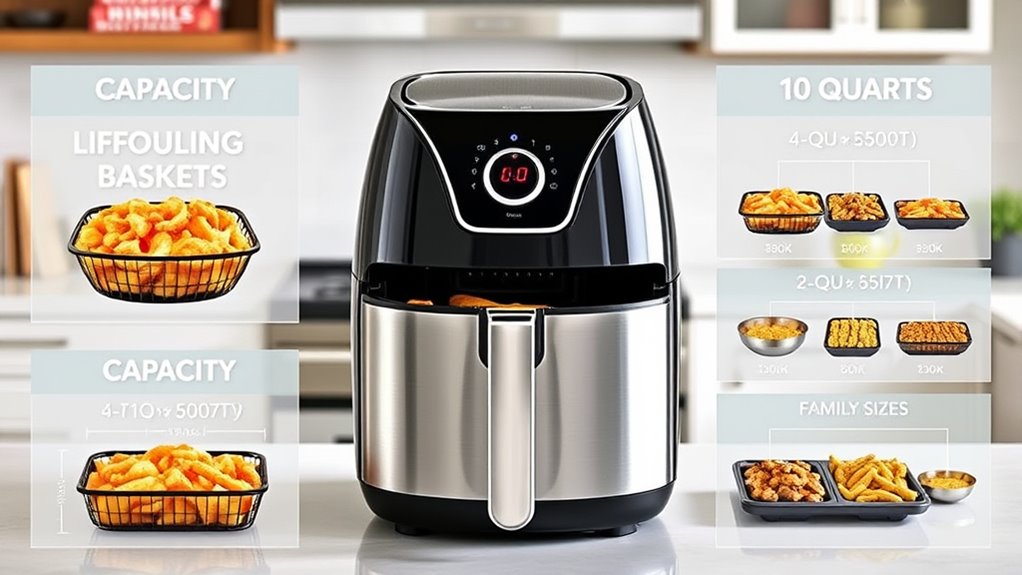choose right air fryer size