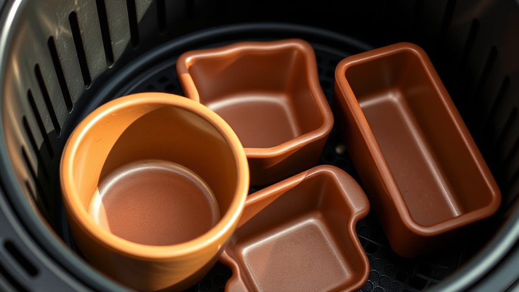 choose shape depth material