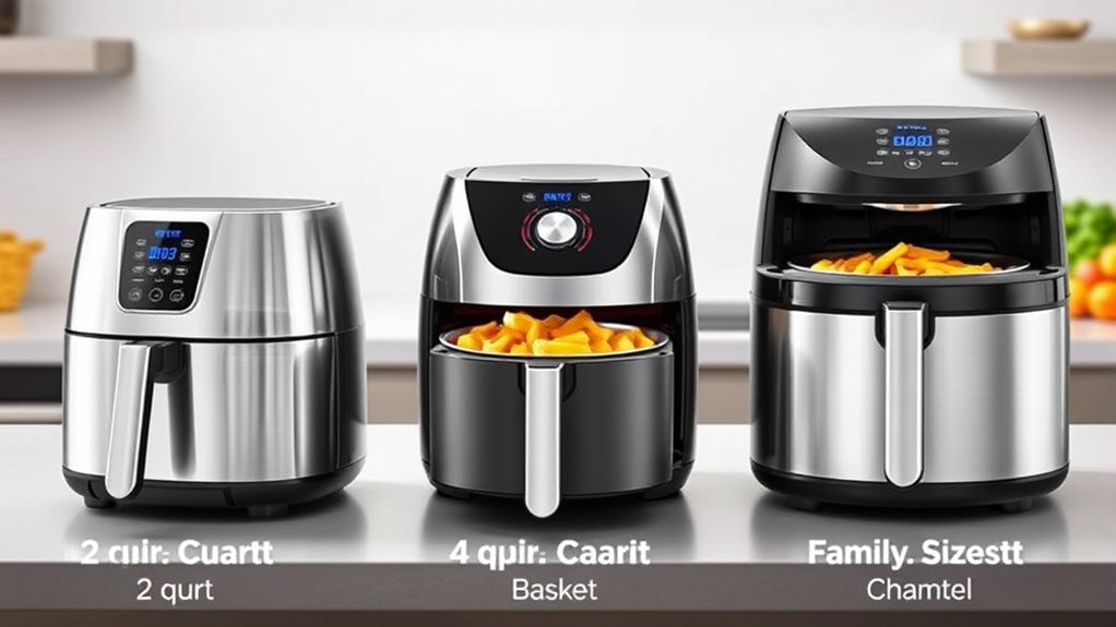 choose size based on needs