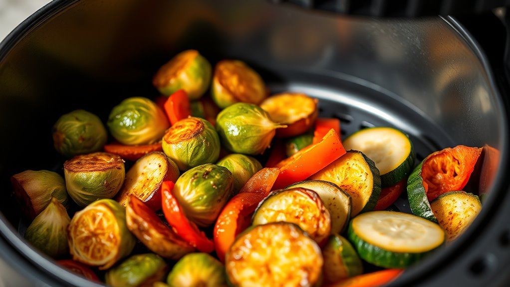 choose sturdy crispy vegetables