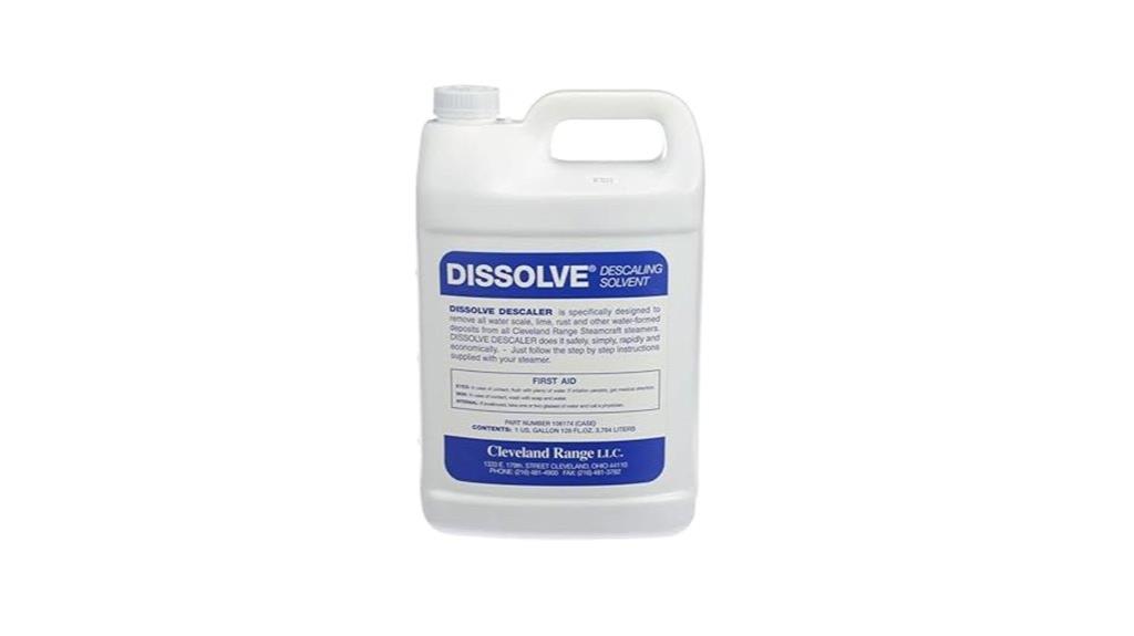 cleveland descaler no air
