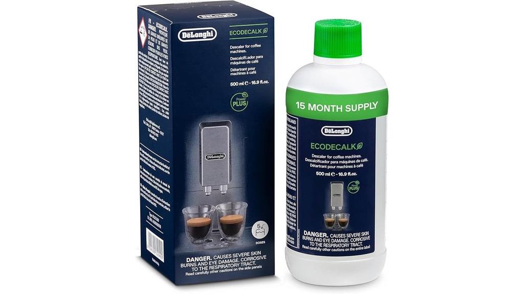 coffee machine descaling solution