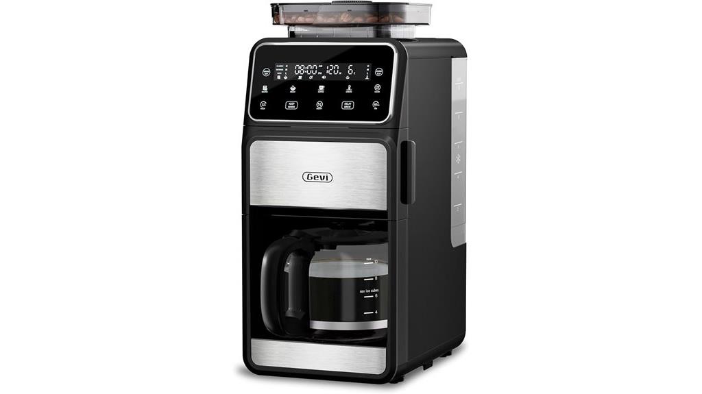 coffee maker with grinder