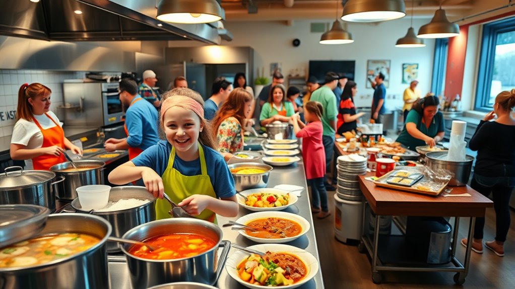community cooking event success
