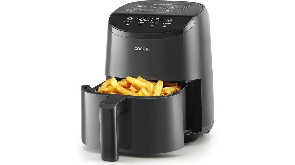 compact 2 1 qt air fryer