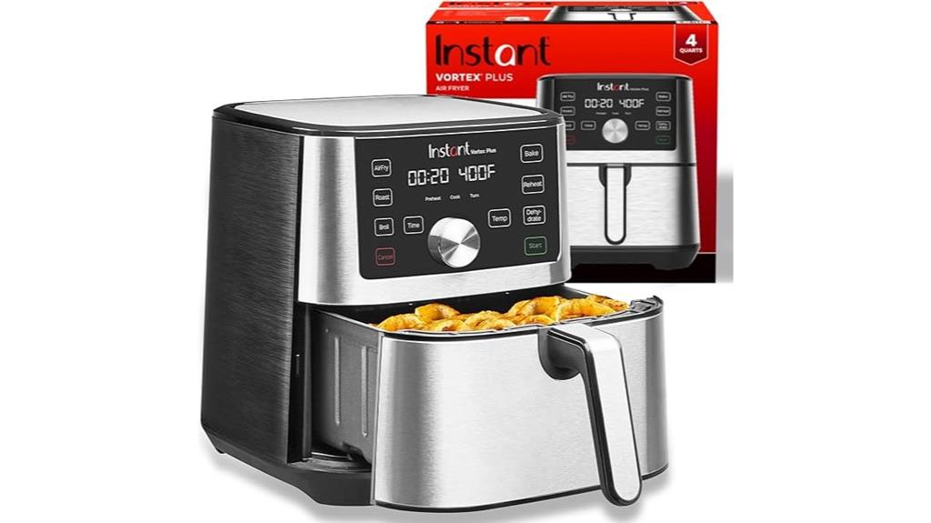 compact countertop air fryer