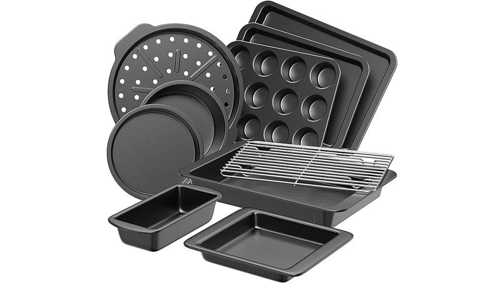 complete 10 piece bakeware set