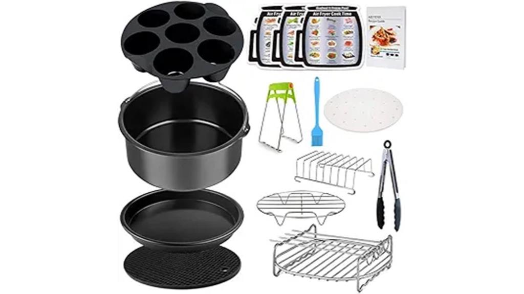 complete 12 piece air fryer kit