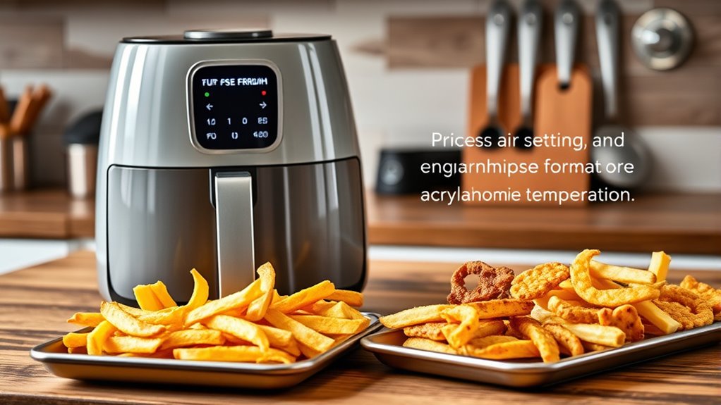control cooking temperature and time