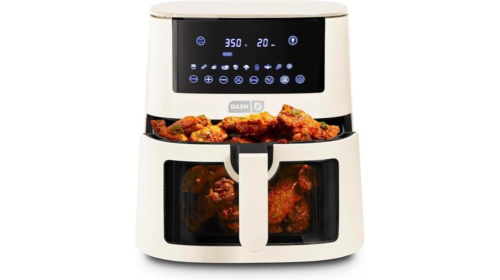 cream digital air fryer
