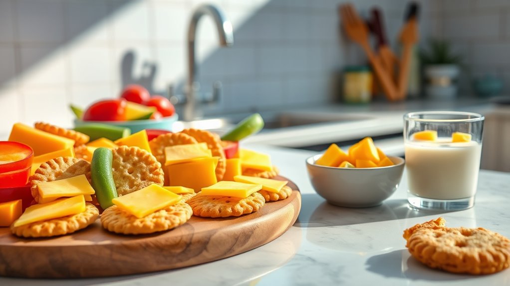 creative cheese cracker pairings