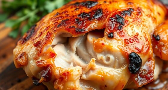 crispy juicy chicken thighs