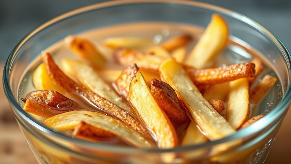 crispy seasoned air fryer fries