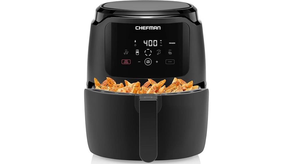 digital 5 qt air fryer