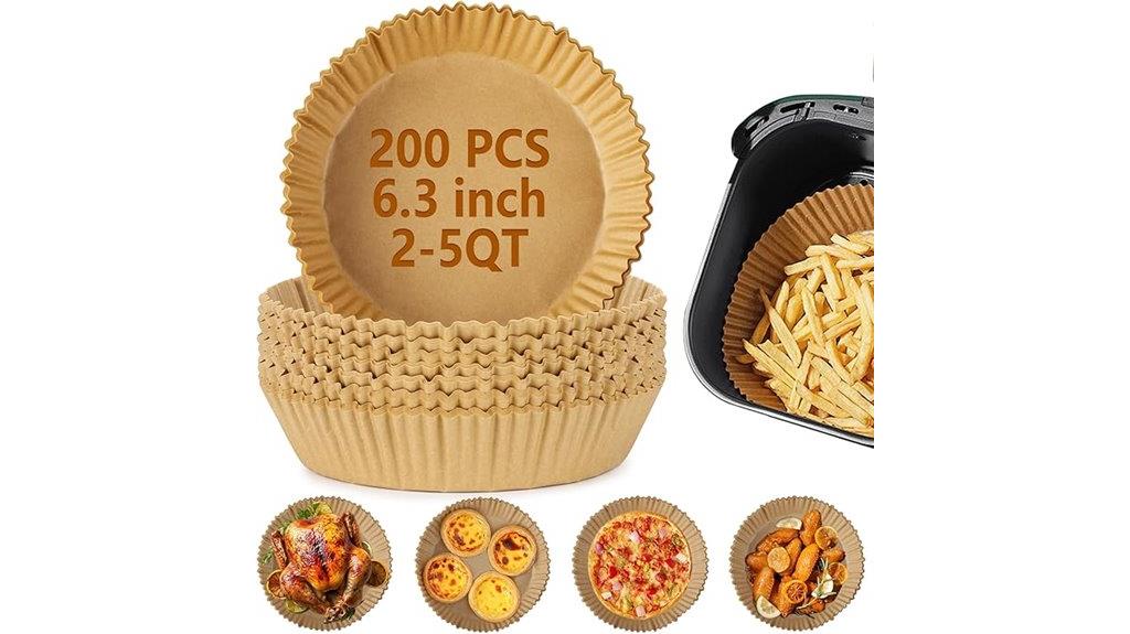 disposable air fryer liners