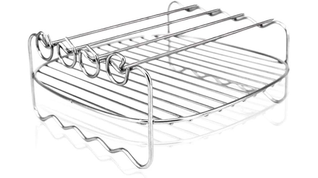 double layer air fryer rack