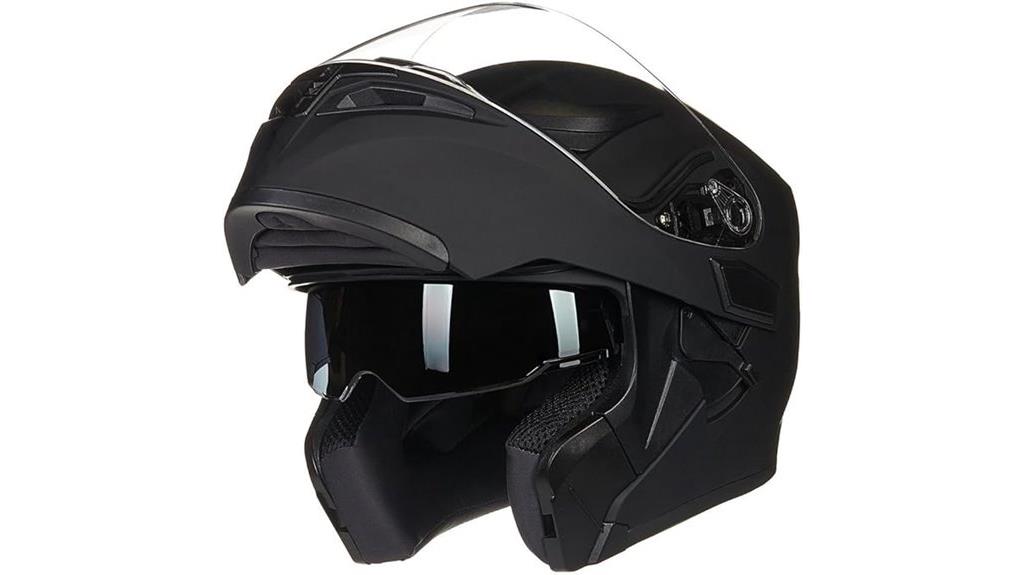 dual visor full face helmet