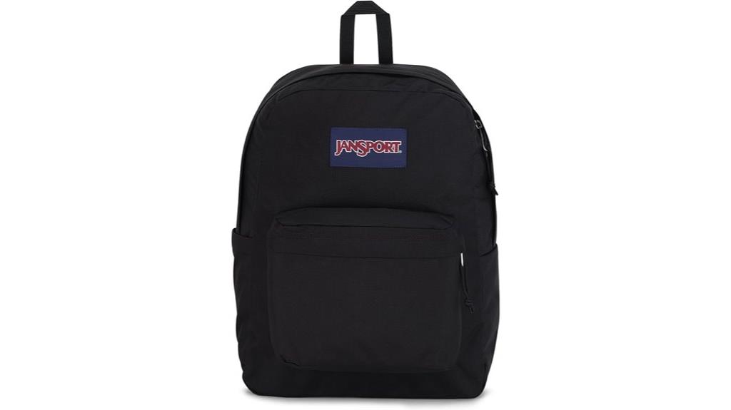 durable lightweight black backpack
