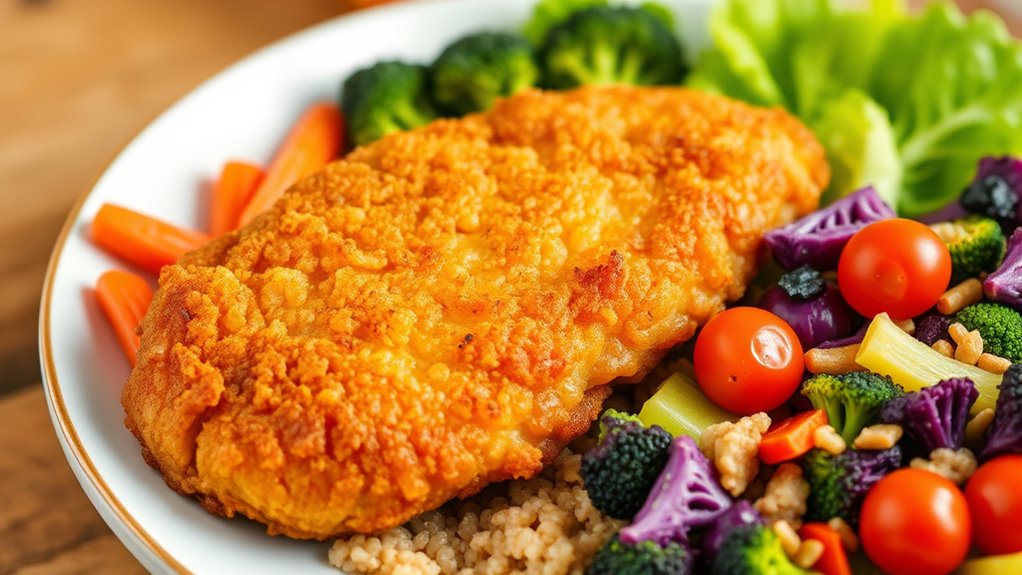 eat more vegetables and lean