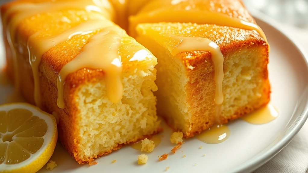 efficient citrusy air fryer cake