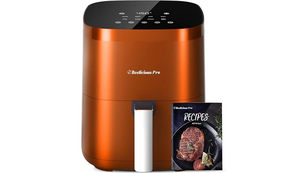 eight in one compact fryer