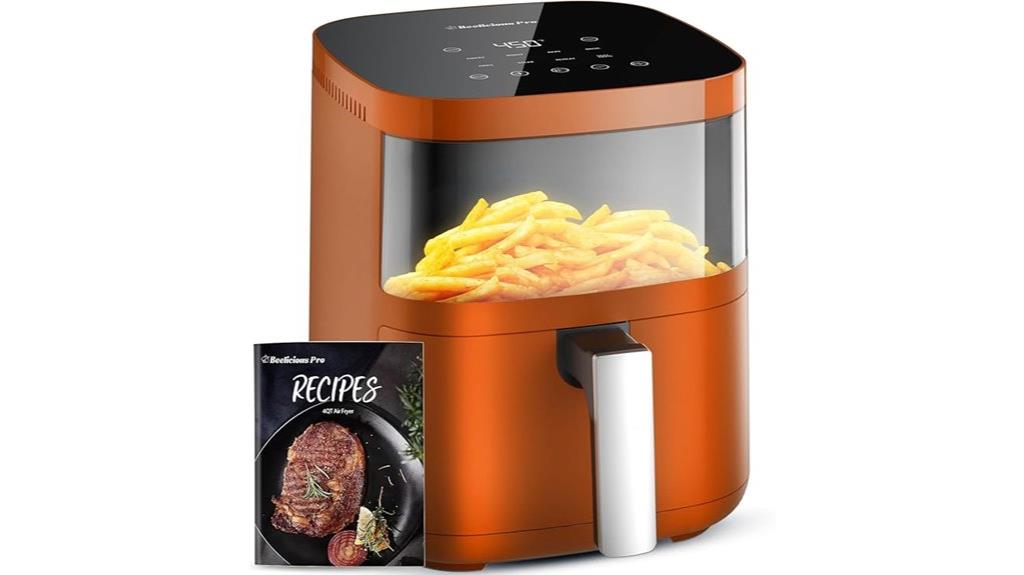 eight in one orange air fryer