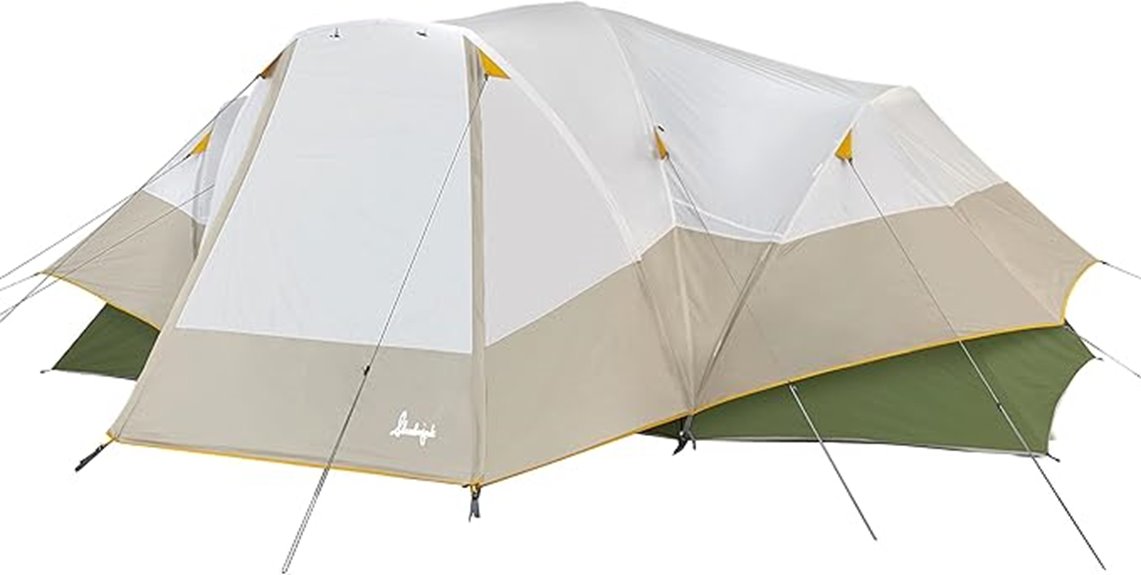 eight person outdoor tent