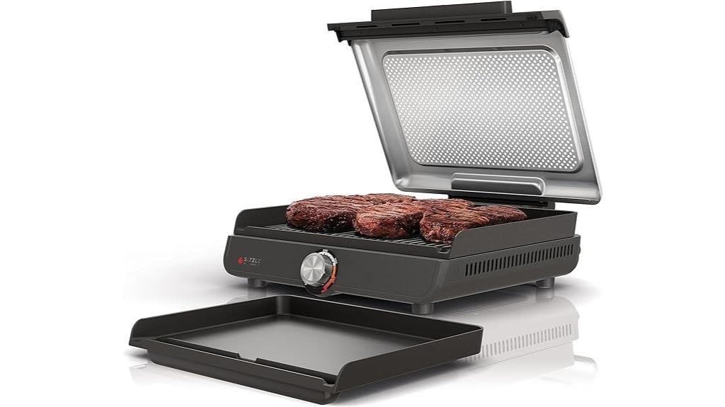 electric 14 inch indoor grill