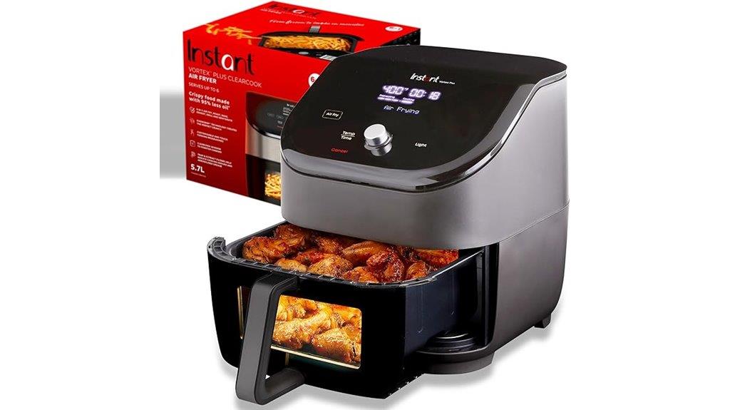 electric 6 quart air fryer