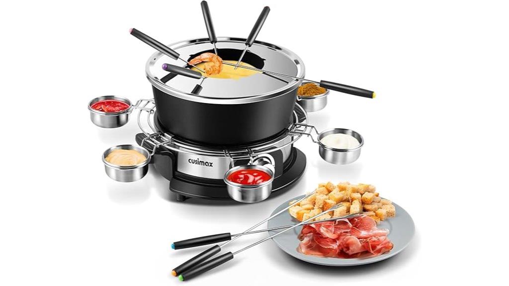 electric fondue set