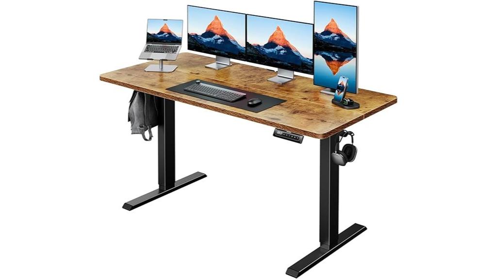 electric height adjustable desk