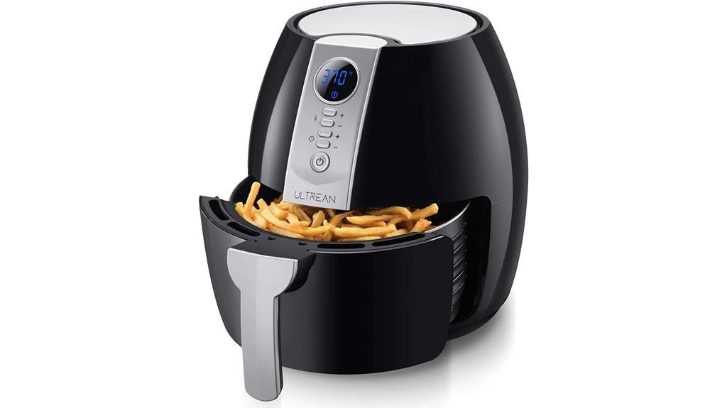 electric hot air fryer
