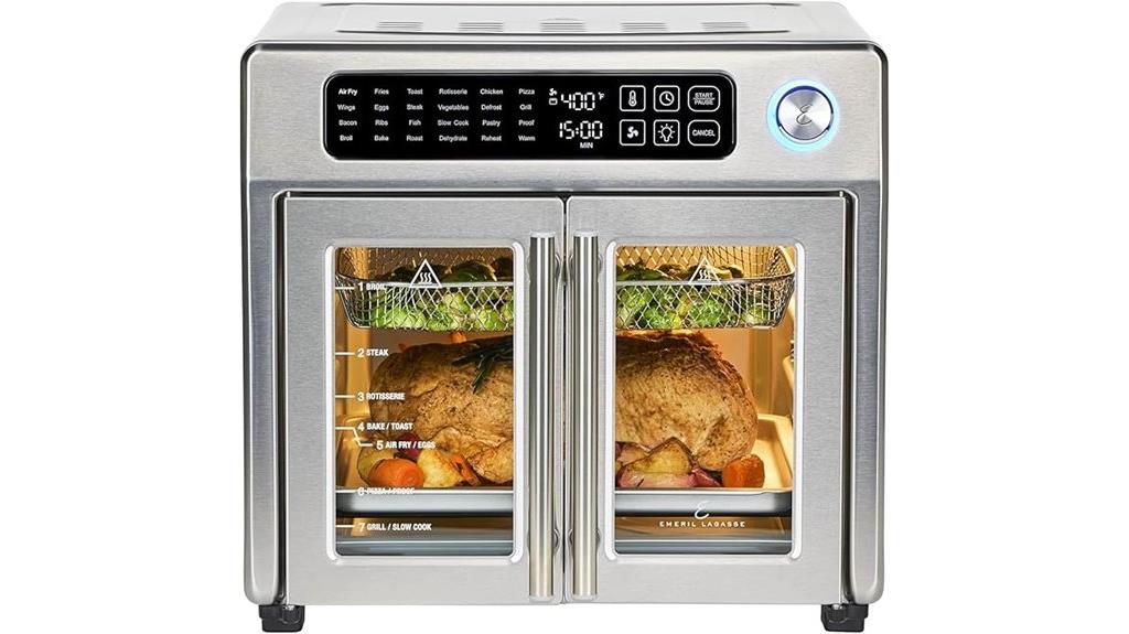 emeril lagasse 26qt toaster oven