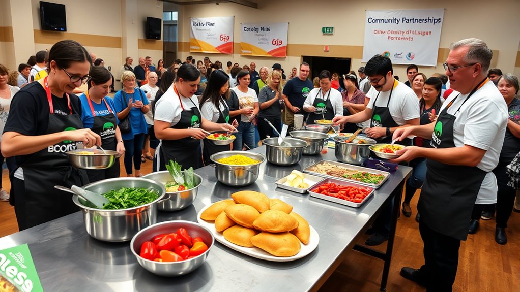 engage local community partners
