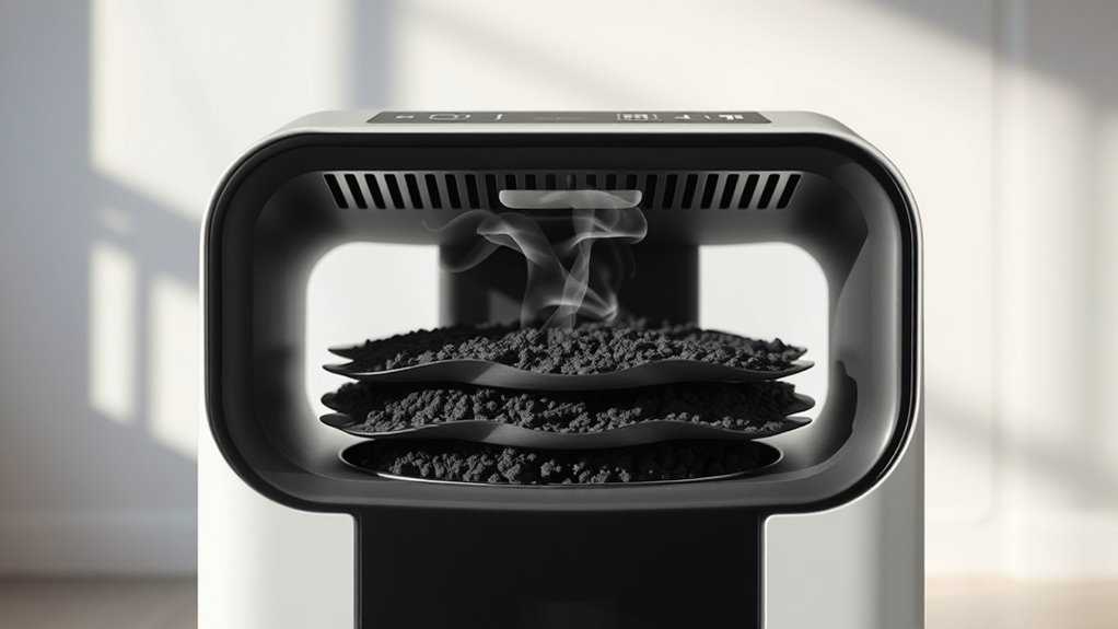 enhanced multi layer odor filtration