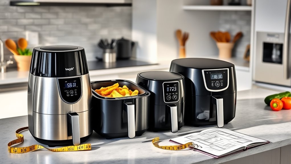 evaluate kitchen space needs