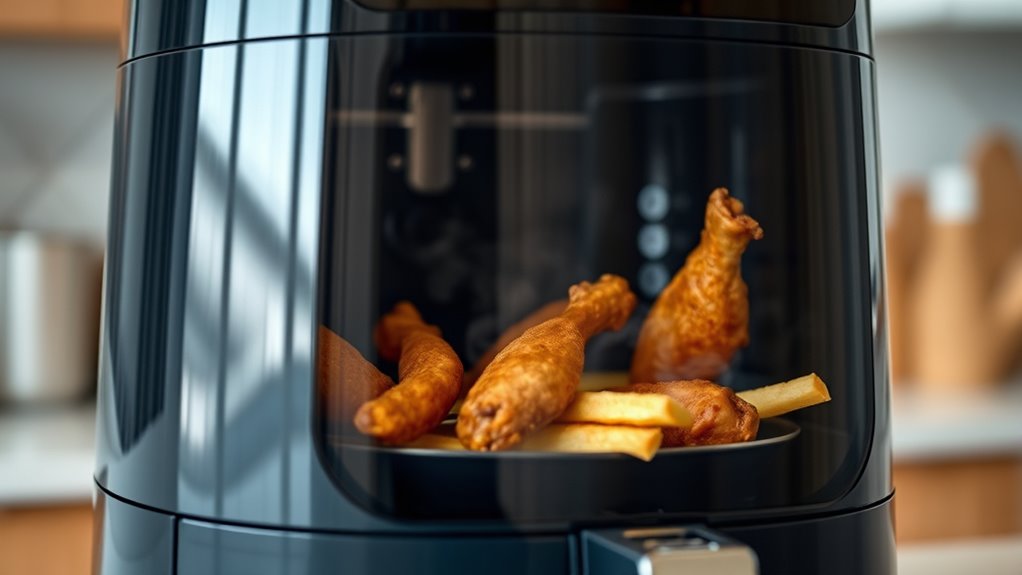 even heat crispy results