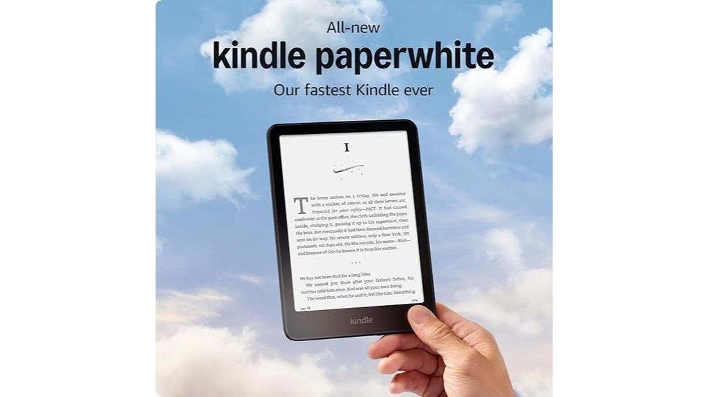 fast glare free kindle