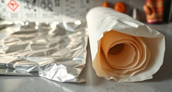 foil versus parchment safety