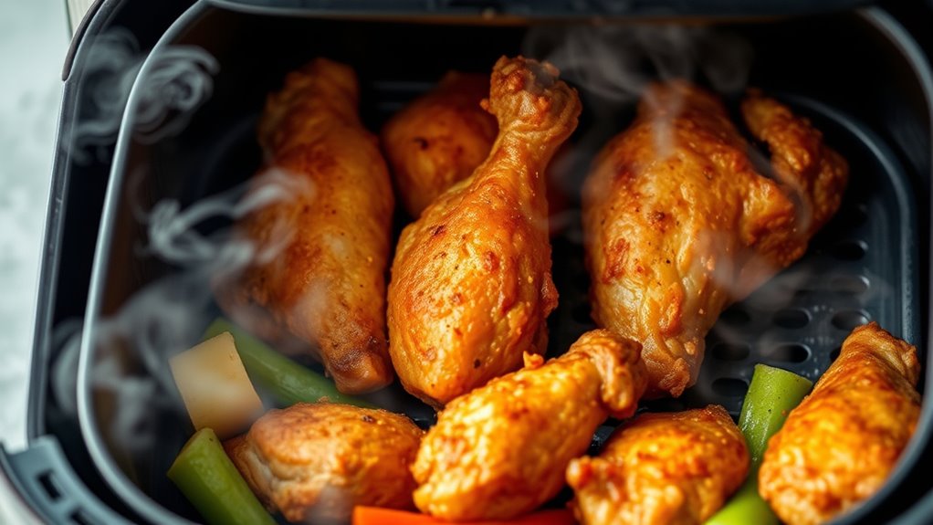 food composition influences crisping