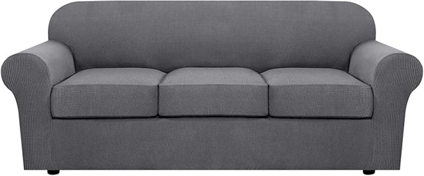 four piece sofa cover set