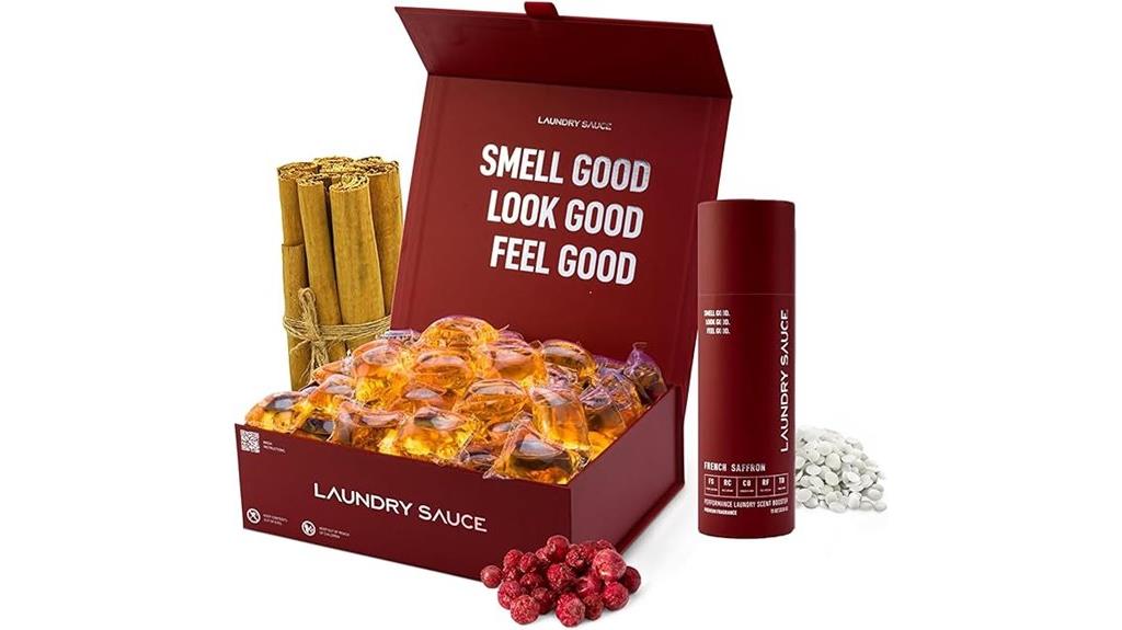 french saffron laundry pods