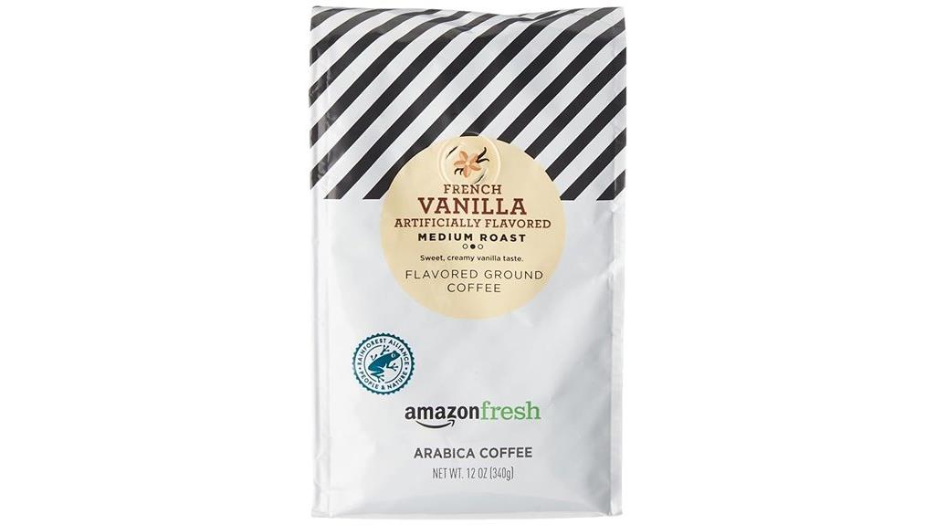 french vanilla ground coffee