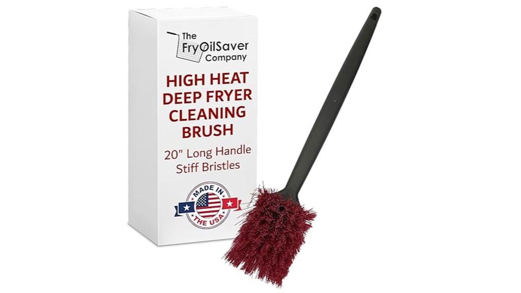 fryer cleaning brush tool