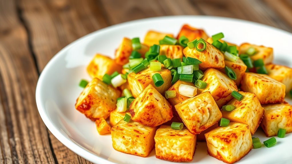 garnish with fresh green onions
