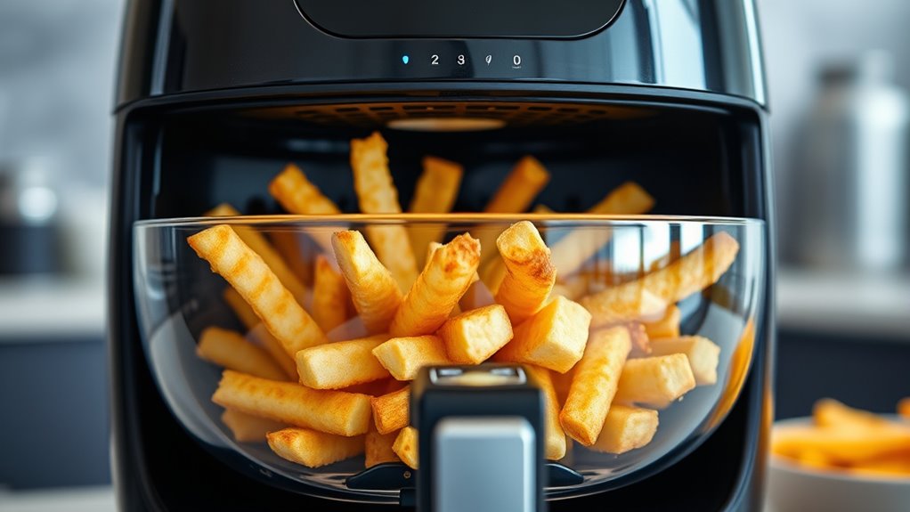 glass bowl air fryers