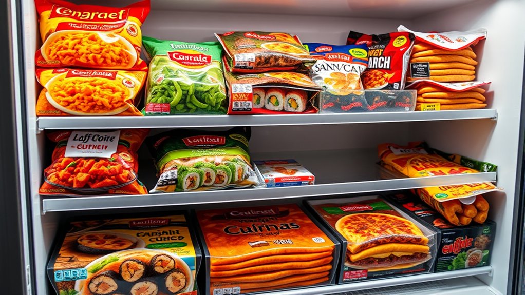 global flavors in frozen foods
