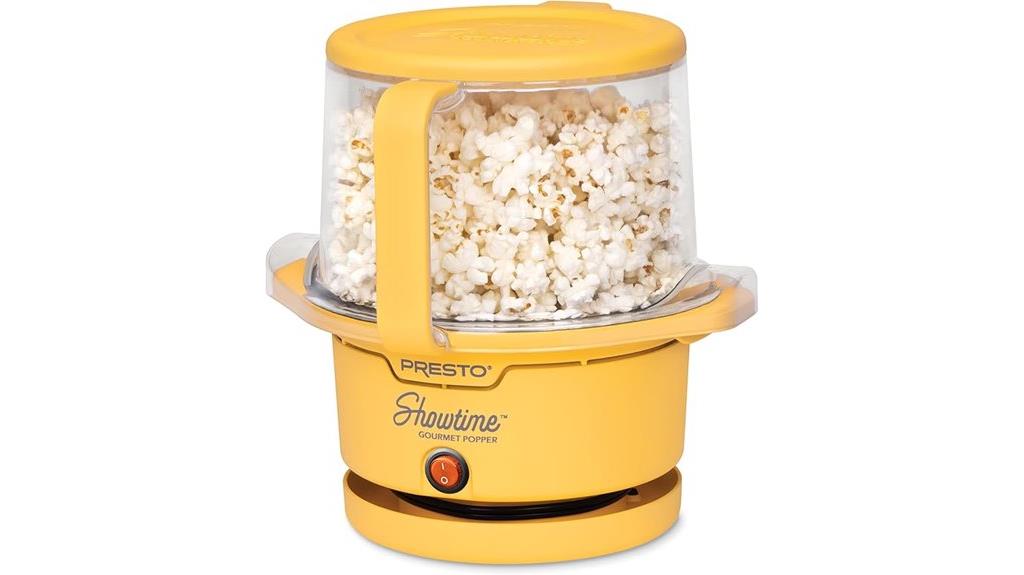 gourmet oil popcorn maker